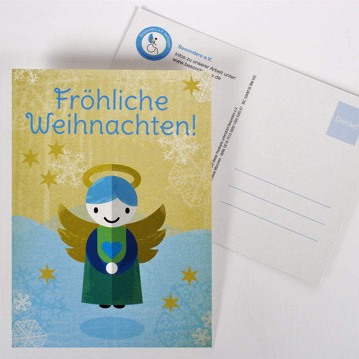 Postkarte „Weihnachten“