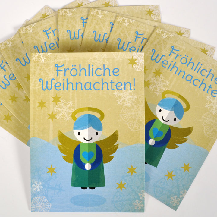 Postkarte „Weihnachten“ 10er Set