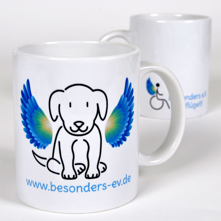 Tasse, Motiv „Hund“